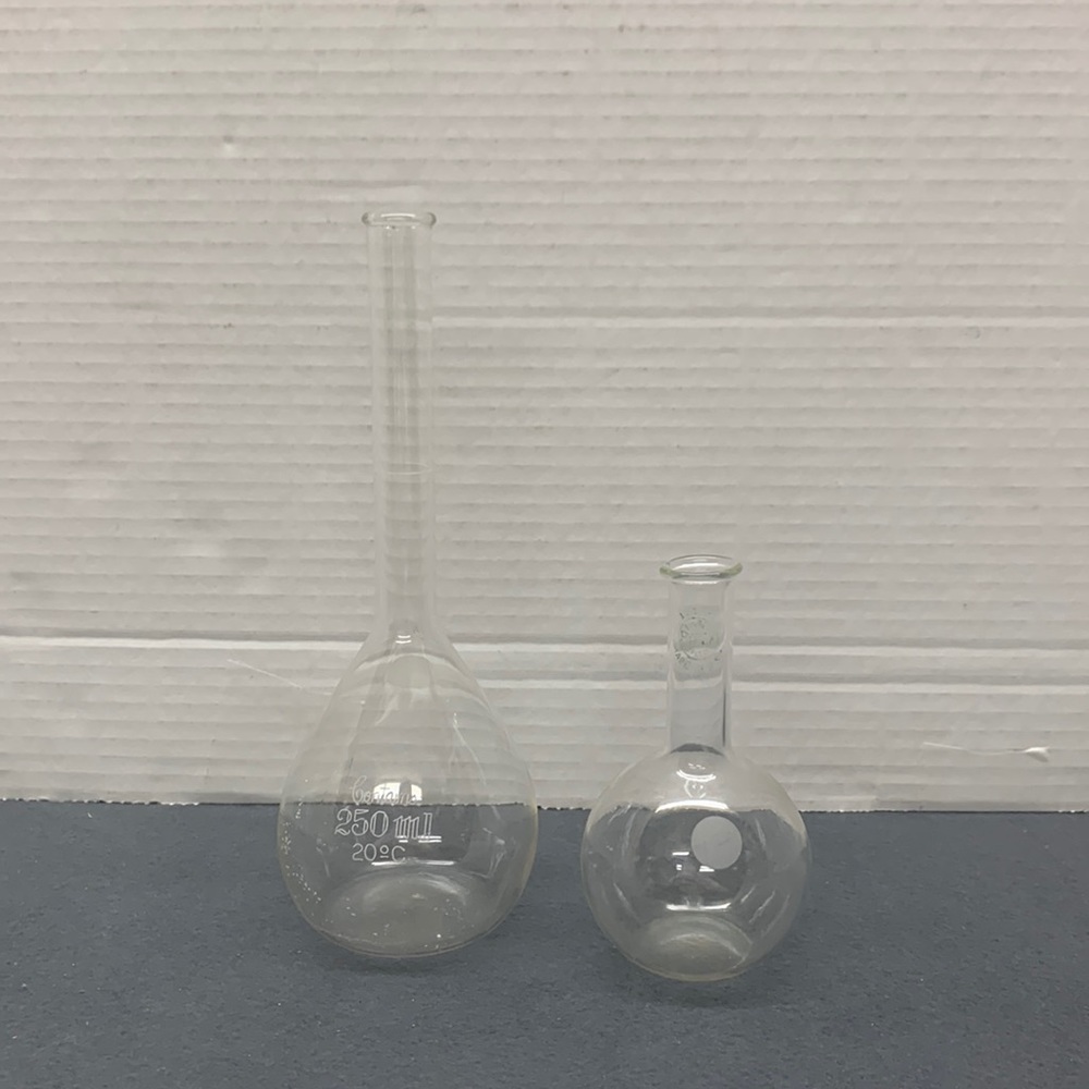 Pyrex Flask Beaker 250ml & 125ml